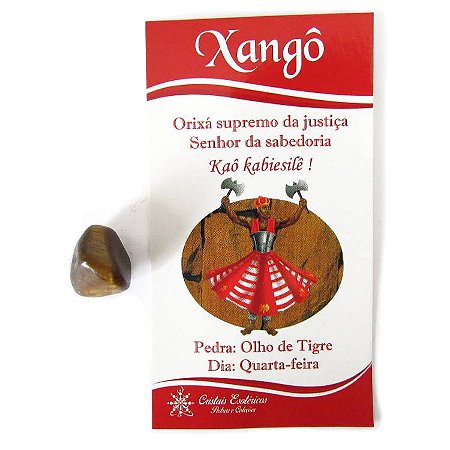 Cristal de Xangô - para Proteção e Coragem - Pedras dos Orixás