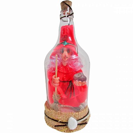 Bruxinha do Amor na Garrafa 25cm