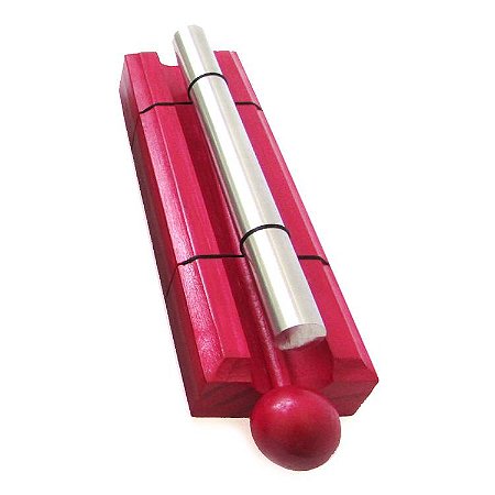 Sino Pin Color Alta Vibração M 16cm - Vermelho