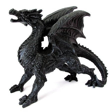 Dragão Negro 19cm