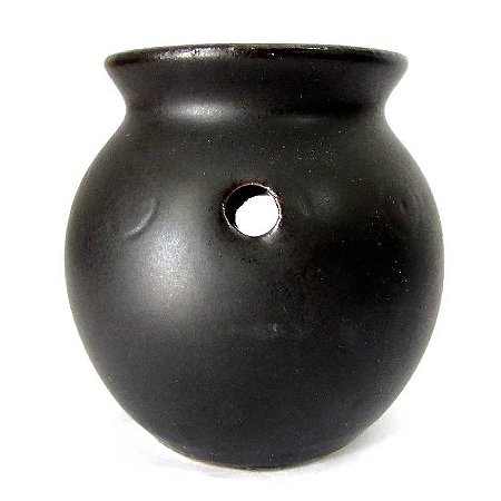 Rechaud Difusor Bolinha 7cm - Preto Fosco
