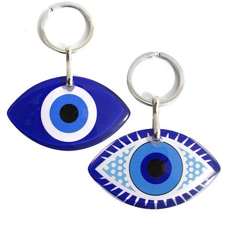 Chaveiro Olho Grego 8cm - Sortidos