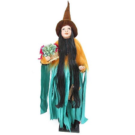Bruxa Elemental Espírito da Terra G 58cm - Camasi Guimarães
