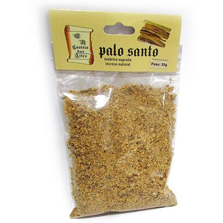Palo Santo in natura Ralado (Serragem de Pau Santo) Peruano - Defumação Original do Perú, 25g