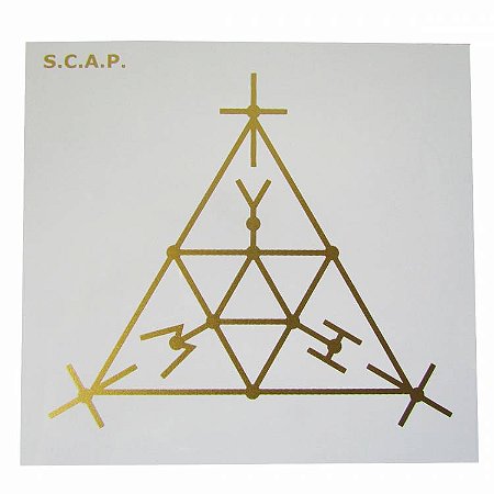 Placa Radiônica - André Phillipe S.C.A.P. - 9cm x 9,5cm