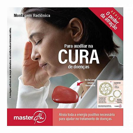 Kit de Placas Radiônicas para Auxiliar na Cura de Doenças + Jaspe Vermelha