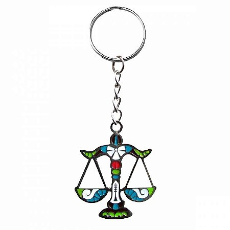 Chaveiro dos Signos 4cm - Libra