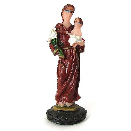 Estátua Mini Santo Antônio 8cm