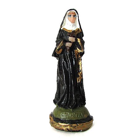 Estátua Mini Santa Rita 8cm