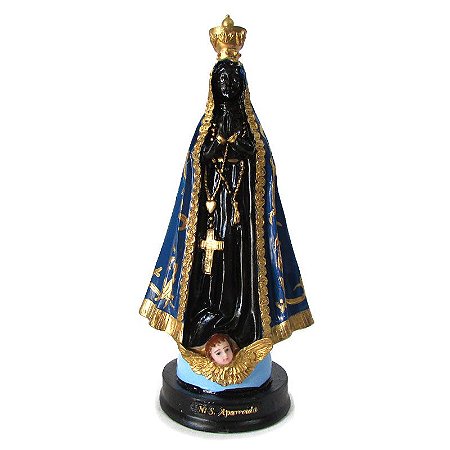 Estátua Nossa Senhora Aparecida 20cm