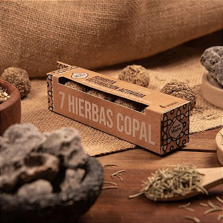 Bombita Defumador Ativada Sagrada Madre 4 Unidades - 7 Ervas Copal: Harmoniza, Purifica e Protege