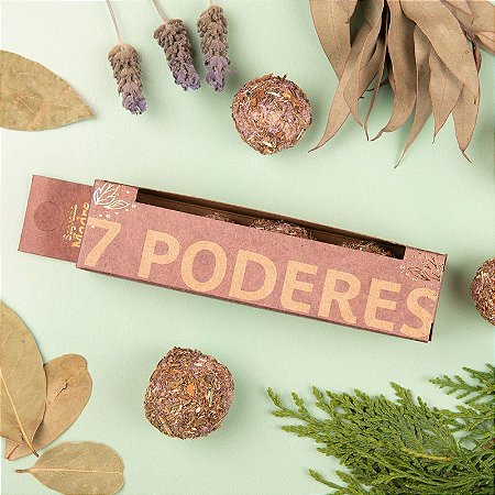 Bombita Defumador Ativada Sagrada Madre 4 Unidades - 7 Poderes: Lavanda, Eucalipto, Louro e Cedro