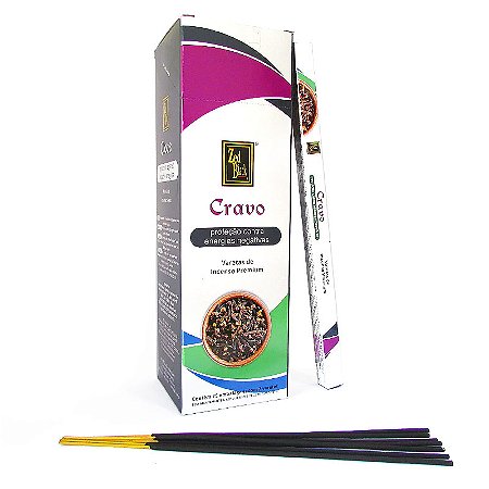 Incenso Cravo Zed Black - Proteção Contra Energias Negativas