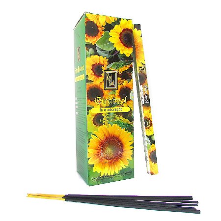 Incenso Girassol Zed Black - Fé e Adoração