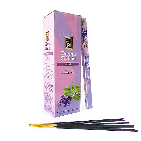 Incenso Divina Sálvia Zed Black - Proteção