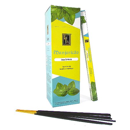 Incenso Manjericão Zed Black - Boa Fortuna