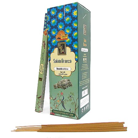 Incenso Sálvia Branca de Massala Zed Black - Aumenta a Intuição