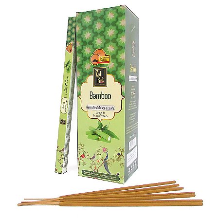 Incenso Bamboo de Massala Zed Black - Força, Flexibilidade e Saúde