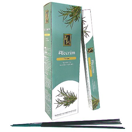 Incenso Alecrim de Jardim Zed Black - Proteção