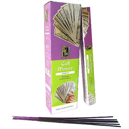 Incenso Chama Dinheiro de Jardim Zed Black - Grande Prosperidade