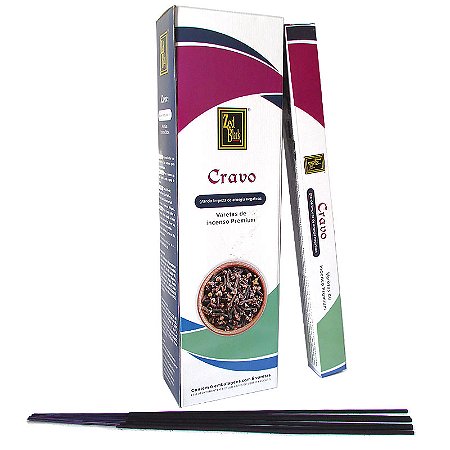 Incenso Cravo de Jardim Zed Black - Grande Limpeza de Energias Negativas