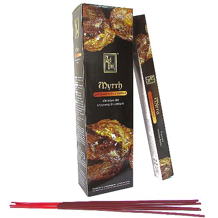 Incenso Mirra de Jardim Zed Black - Grande Estimulante Espiritual