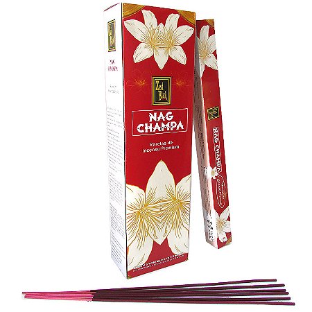 Incenso Nag Champa de Jardim Zed Black - Aumento da Concentração e Diminui o Estresse