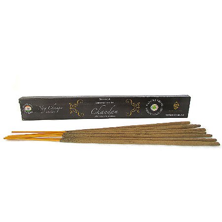 Incenso Nag Champa Chandan de Massala Shankar - Bem-Estar, Equilíbrio Físico e Mental