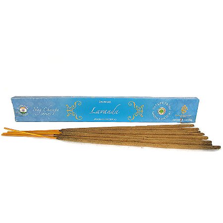 Incenso Nag Champa Lavanda de Massala Shankar - Pureza e Tranquilidade