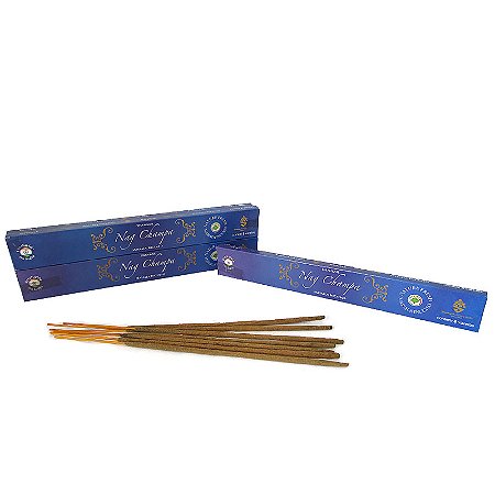 Incenso Nag Champa Tradicional de Massala Shankar - Purificação Energética e Espiritual