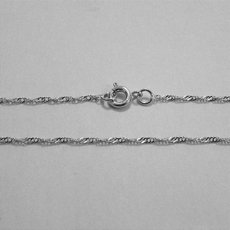 Gargantilha Corrente 45cm - Prateado
