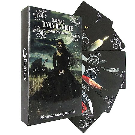 Tarô Dama da Noite para Iniciantes - 36 Cartas de Ensinamento Espiritual