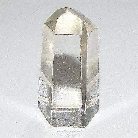 Ponta de Cristal Limpo 3,5cm - Amplificação de Energia