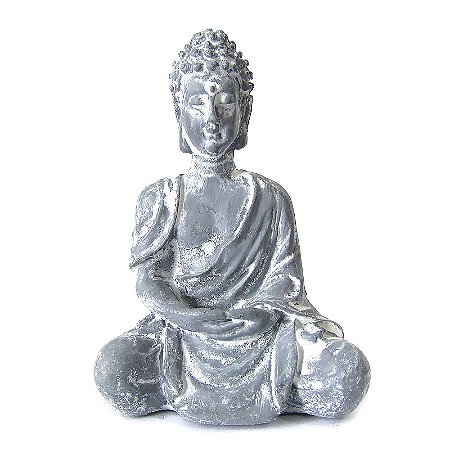 Mini Buda da Sorte Meditando 6cm - Prosperidade e Harmonia