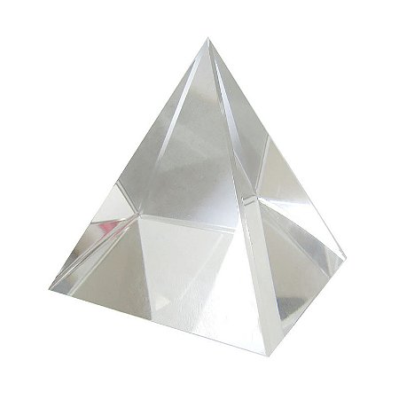 Pirâmide de Cristal 7,5cm - Prisma Óptico