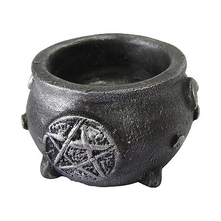 Incensário Caldeirão Místico Wicca 7cm - Purificação e Limpeza