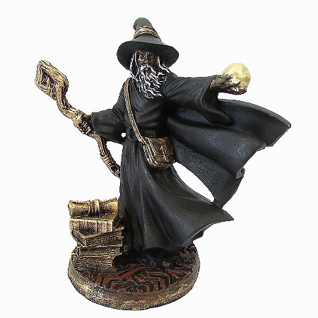 Mago Mestre da Sabedoria Ancestral 14cm
