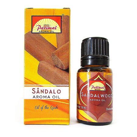Essência Sândalo 10ml - Parimal - Acalma e Combate Ans1ed4de