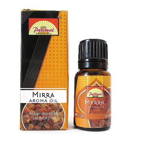 Essência Mirra 10ml - Parimal - Rejuvenescedor e Autoestima