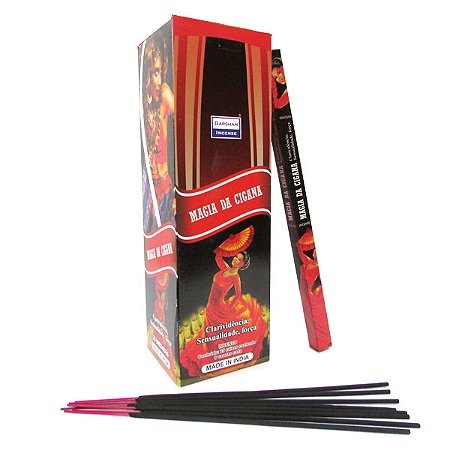 Incenso Magia da Cigana Linha dos Orixás Darshan