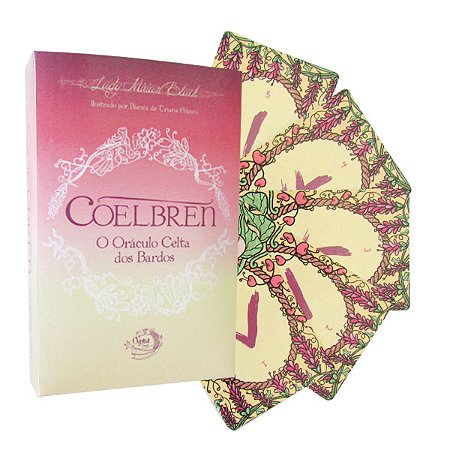 Baralho Coelbren - O Oráculo Celta dos Bardos: 38 Cartas + Livreto Explicativo