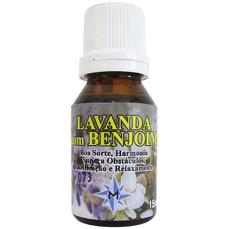 Essência Aromática 15ml - Lavanda com Benjoim: Purificação e Relaxamento