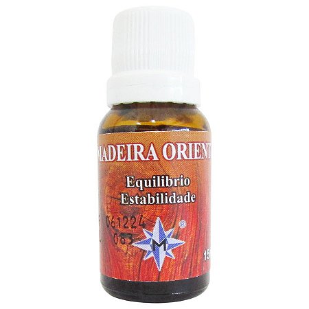 Essência Aromática 15ml - Madeira Oriente: Equilíbrio e Estabilidade