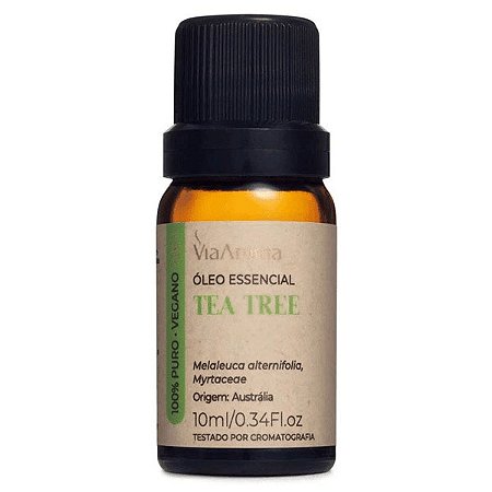 Óleo Essencial Tea Tree (Melaleuca) Terapêutico 10ml - Imunidade Fortalecida e Equilíbrio
