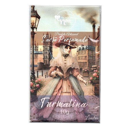 Sachê Perfumado Turmalina Noa 10g - Aromatizador para Casa, Carros e Bolsas