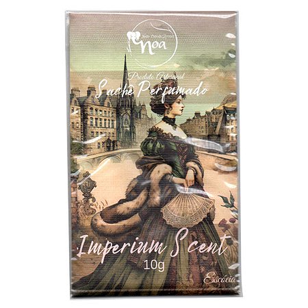 Sachê Perfumado Imperium Scent Noa 10g - Aromatizador para Casa, Carros e Bolsas