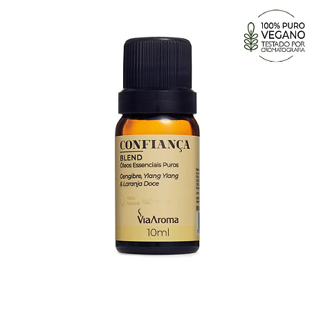 Blend de Óleos Essenciais Confiança Via Aroma - 10ml