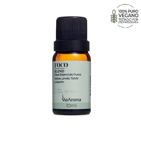 Blend de Óleos Essenciais Foco Via Aroma - 10ml