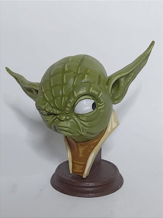 Busto Fan Art Yoda Cartoon