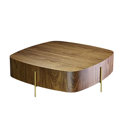 MESA DE CENTRO CATENA PÉS EM AÇO - SPAZIO DIVANO